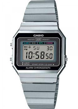 Японские наручные  мужские часы Casio A700WE-1AEF. Коллекция Vintage