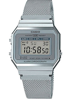 Японские наручные  мужские часы Casio A700WM-7A. Коллекция Vintage