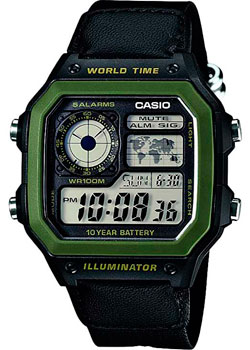 Часы Casio Digital AE-1200WHB-1B