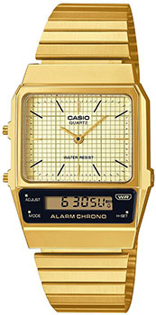 Японские наручные  мужские часы Casio AQ-800EG-9AEF. Коллекция Vintage