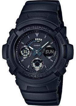 Японские наручные  мужские часы Casio AW-591BB-1A. Коллекция G-Shock