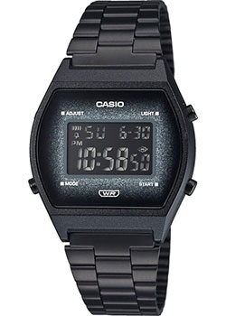 Японские наручные  мужские часы Casio B640WBG-1BEF. Коллекция Digital