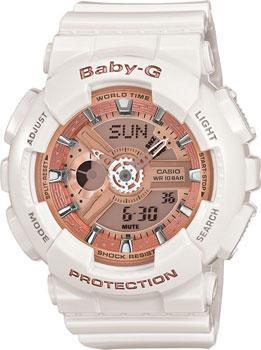 Японские наручные  женские часы Casio BA-110-7A1. Коллекция Baby-G