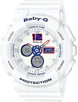 Японские наручные  женские часы Casio BA-120TR-7B. Коллекция Baby-G