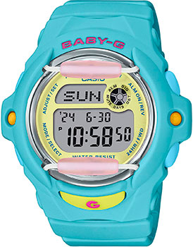Японские наручные  женские часы Casio BG-169PB-2. Коллекция Baby-G