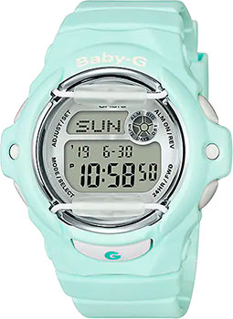 Японские наручные  женские часы Casio BG-169R-3. Коллекция Baby-G