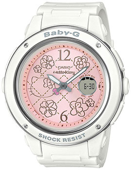 Японские наручные  женские часы Casio BGA-150KT-7BER. Коллекция Baby-G