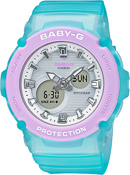 Японские наручные  женские часы Casio BGA-270-2A. Коллекция Baby-G
