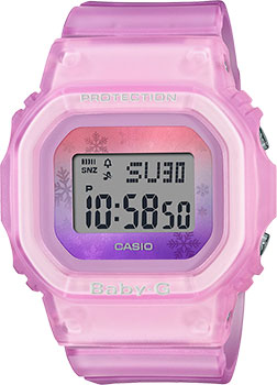 Японские наручные  женские часы Casio BGD-560WL-4. Коллекция Baby-G