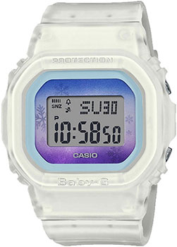 Японские наручные  женские часы Casio BGD-560WL-7. Коллекция Baby-G