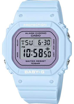 Японские наручные  женские часы Casio BGD-565SC-2. Коллекция Baby-G