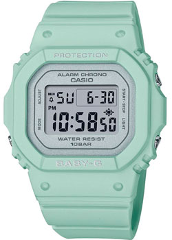 Японские наручные  женские часы Casio BGD-565SC-3. Коллекция Baby-G