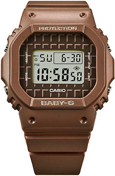 Японские наручные  женские часы Casio BGD-565USW-5. Коллекция Baby-G