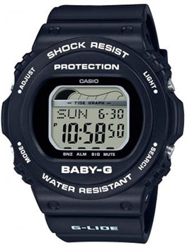 Японские наручные  женские часы Casio BLX-570-1ER. Коллекция Baby-G