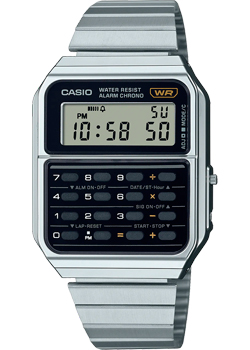 Японские наручные  мужские часы Casio CA-500WE-1A. Коллекция Vintage