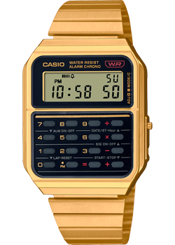 Японские наручные  мужские часы Casio CA-500WEG-1A. Коллекция Vintage