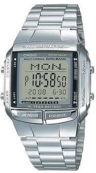Японские наручные  мужские часы Casio DB-360-1A. Коллекция Digital