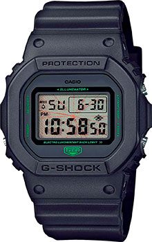 Японские наручные  мужские часы Casio DW-5600MNT-1. Коллекция G-Shock