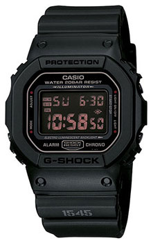 Японские наручные  мужские часы Casio DW-5600MS-1D. Коллекция G-Shock