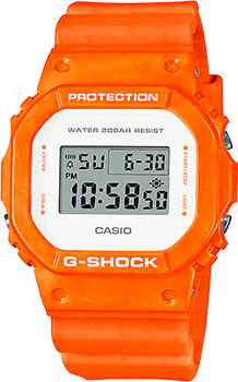 Японские наручные  мужские часы Casio DW-5600WS-4. Коллекция G-Shock