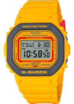 Японские наручные  мужские часы Casio DW-5610Y-9. Коллекция G-Shock