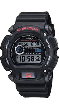 Японские наручные  мужские часы Casio DW-9052-1V. Коллекция G-Shock