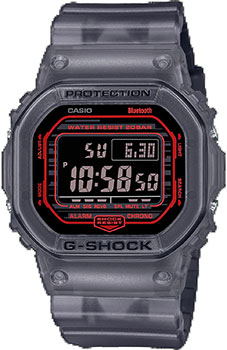 Японские наручные  мужские часы Casio DW-B5600G-1. Коллекция G-Shock