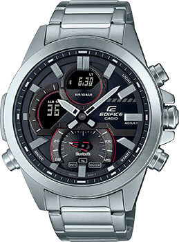 Японские наручные мужские часы Casio ECB-30D-1A. Коллекция Edifice  - купить