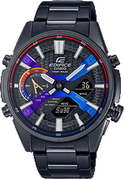 Японские наручные  мужские часы Casio ECB-S100HG-1A. Коллекция Edifice
