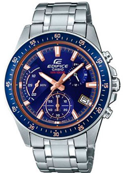 Японские наручные  мужские часы Casio EFV-540D-2A. Коллекция Edifice