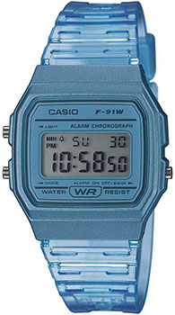 Японские наручные  женские часы Casio F-91WS-2DF. Коллекция Vintage