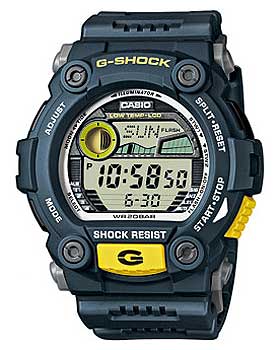 Японские наручные  мужские часы Casio G-7900-2E. Коллекция G-Shock