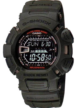 Японские наручные  мужские часы Casio G-9000-3V. Коллекция G-Shock
