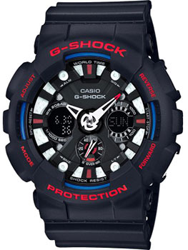 Японские наручные  мужские часы Casio GA-120TR-1A. Коллекция G-Shock