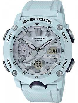 Японские наручные  мужские часы Casio GA-2000S-7AER. Коллекция G-Shock