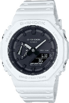 Японские наручные  мужские часы Casio GA-2100-7AER. Коллекция G-Shock