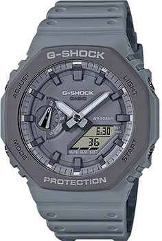 Японские наручные  мужские часы Casio GA-2110ET-8AER. Коллекция G-Shock