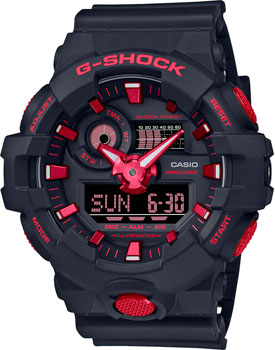 Японские наручные  мужские часы Casio GA-700BNR-1A. Коллекция G-Shock