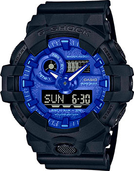 Японские наручные  мужские часы Casio GA-700BP-1A. Коллекция G-Shock