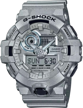 Японские наручные  мужские часы Casio GA-700FF-8A. Коллекция G-Shock