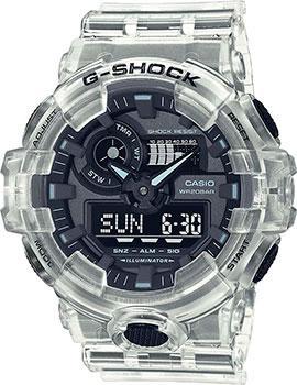 Японские наручные  мужские часы Casio GA-700SKE-7AER. Коллекция G-Shock