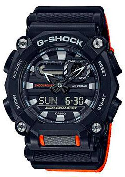 Японские наручные  мужские часы Casio GA-900C-1A4ER. Коллекция G-Shock