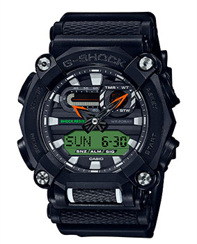 Японские наручные  мужские часы Casio GA-900E-1A3ER. Коллекция G-Shock