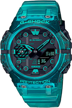 Японские наручные  мужские часы Casio GA-B001G-2A. Коллекция G-Shock