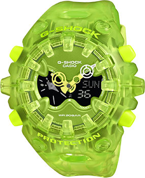 Японские наручные мужские часы Casio GA-V01SKE-3A. Коллекция G-Shock