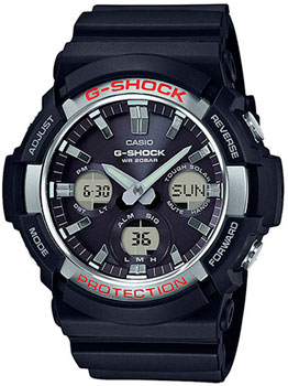 Японские наручные  мужские часы Casio GAS-100-1A. Коллекция G-Shock