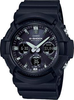 Японские наручные  мужские часы Casio GAW-100B-1A. Коллекция G-Shock