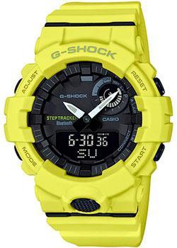 Японские наручные  мужские часы Casio GBA-800-9A. Коллекция G-Shock