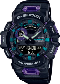 Японские наручные  мужские часы Casio GBA-900-1A6ER. Коллекция G-Shock