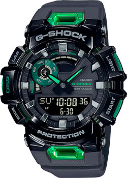 Японские наручные  мужские часы Casio GBA-900SM-1A3. Коллекция G-Shock